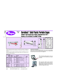 Thumbnail of document Data Sheet - 100 Durablock Solid Plastic Portable Gage